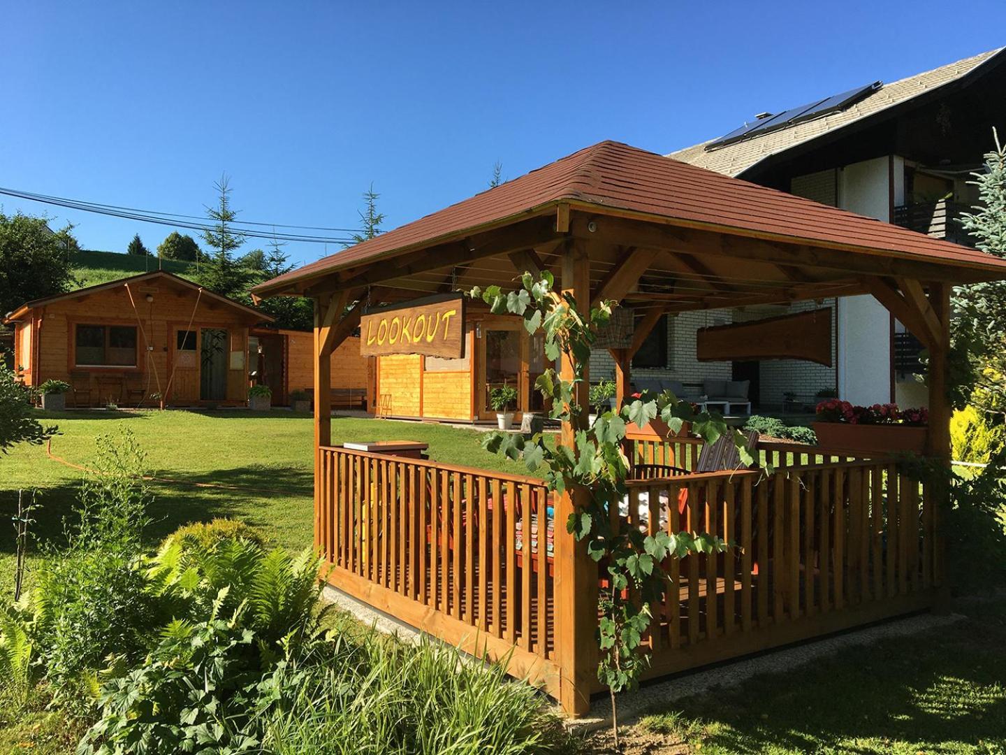 Lookout Resort Tiny House Rovte 外观 照片
